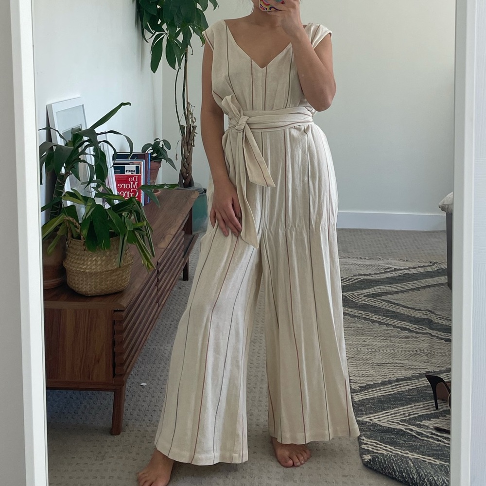 Over-sized jumpsuit